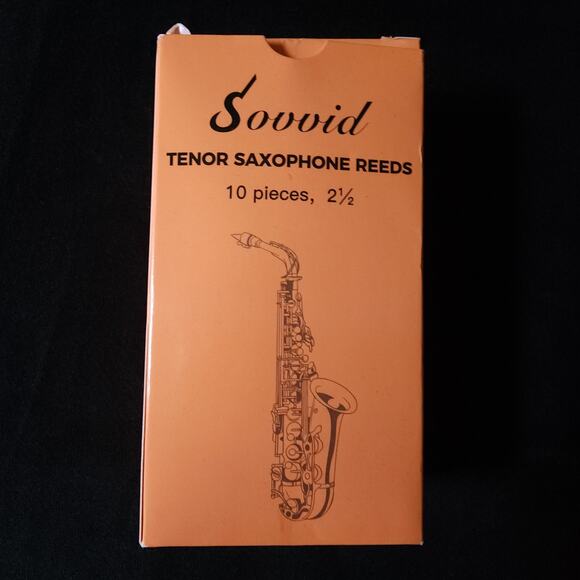 Handcrafted Sovvid Tenor Saxophone Reeds 2.5 Premium Natural reed Warm Strength - Picture 6 of 11